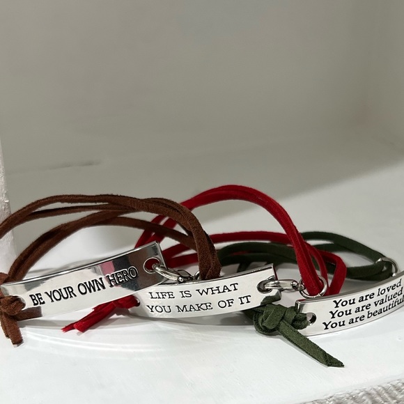 UNISEX INSPIRATIONAL BRACELET - Picture 1 of 9